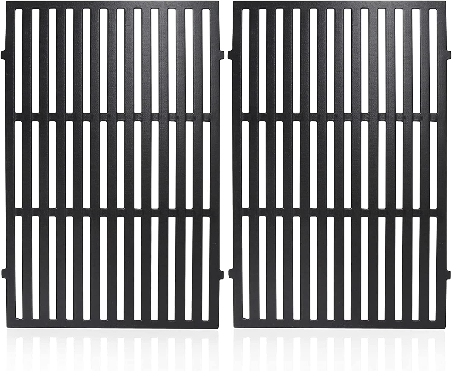 Criditpid 19.5 Inch Cooking Grates for Weber Genesis 300 Series, Genesis E310 E320 E330 S310 S320 S330, Cast Iron Grill Grid Grates Parts for Weber 7524 7528