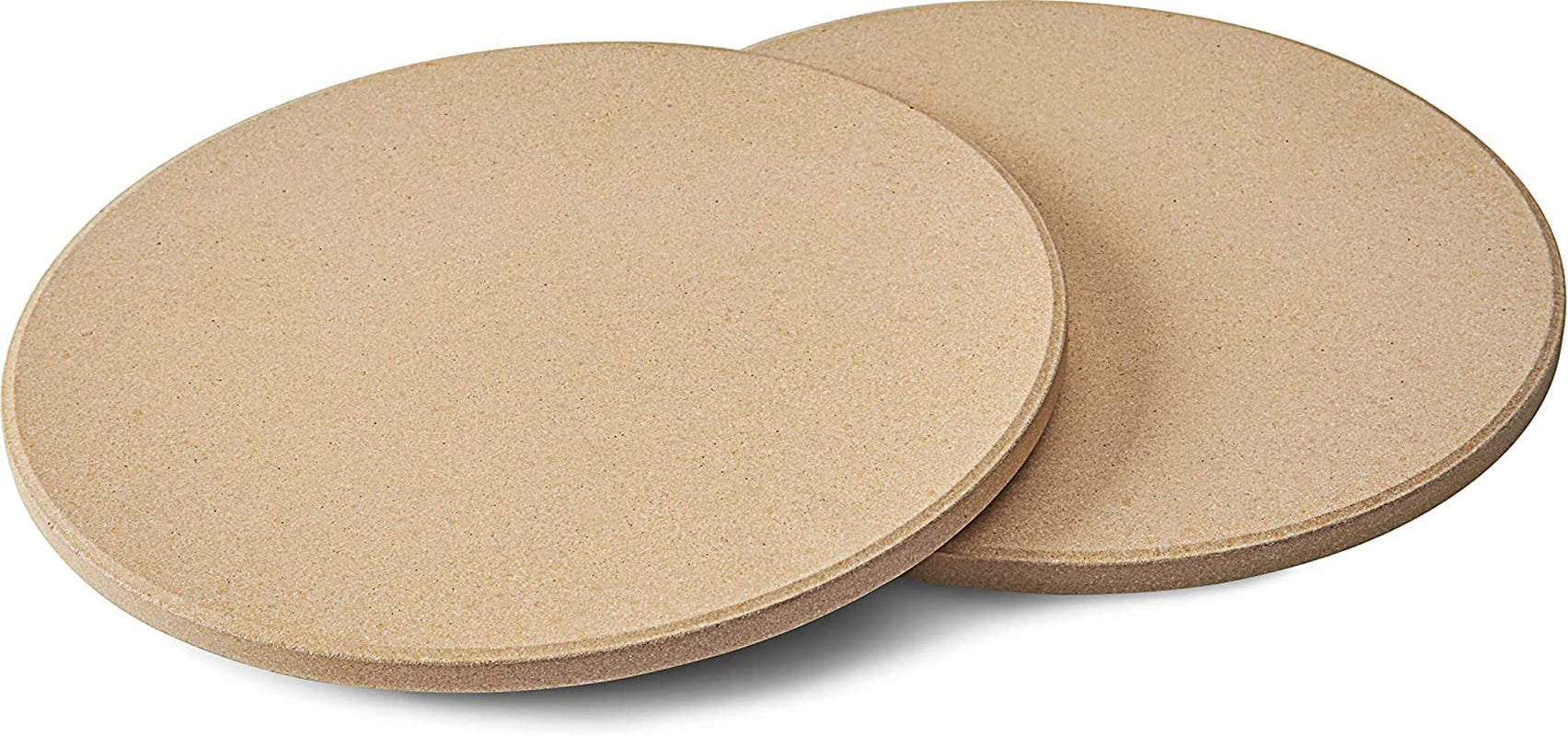 Napoleon Personal Sized Pizza Baking Stone Set - BBQ Grill Accessories, Two 10-Inch Personal Pizza Baking Stones, Stone Oven Pizza, Pizzaria Results, Easy to Use, Use in BBQ Grill or Oven