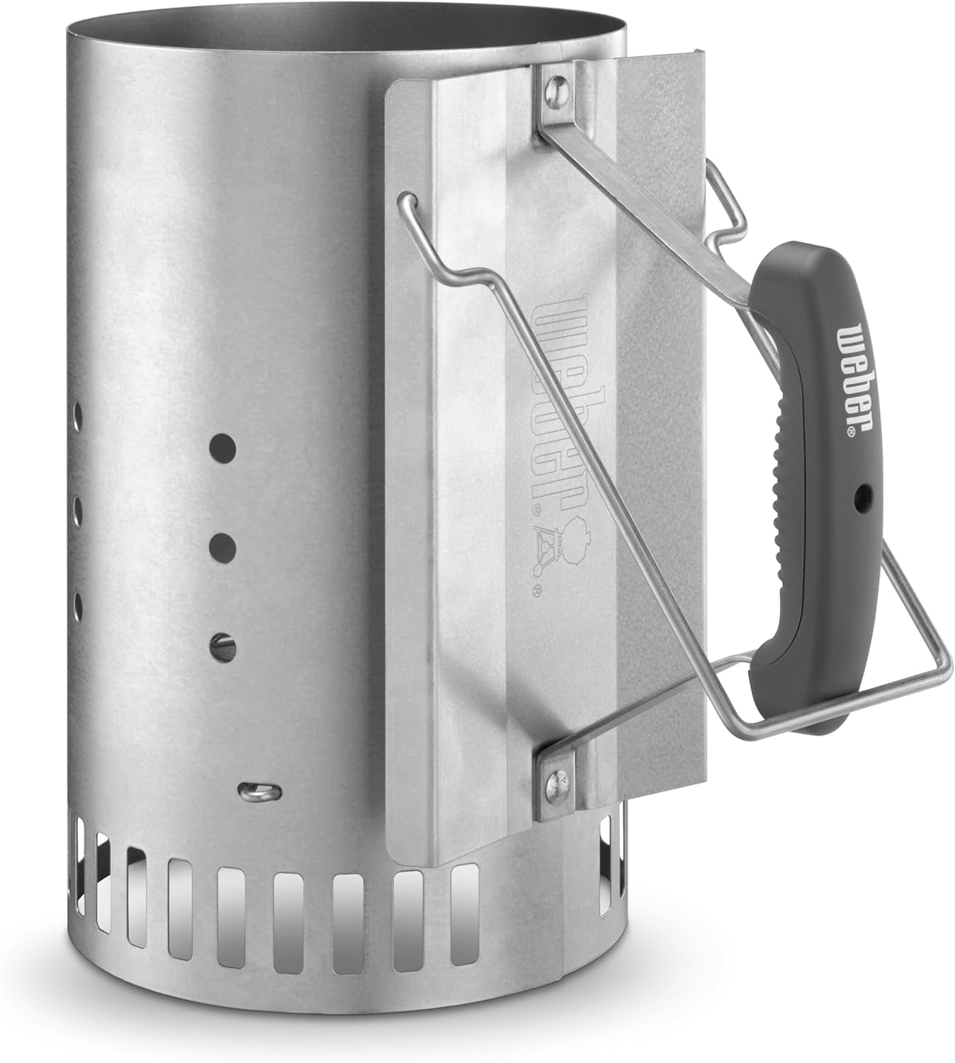 Weber Rapidfire Chimney Starter for Charcoal Briquettes (7416)