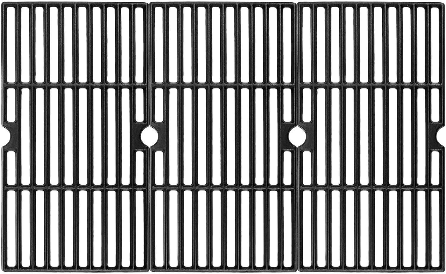 Hisencn Cooking Grates 16 4/9 X 27 3/4" for Dyna Glo DGF493BNP DGF493PNP, Kenmore 14623678310, 14616132110, 14616153110, 14620164510, 14623679310, 14623681310, Cast Iron Grill Grid Replacement Parts