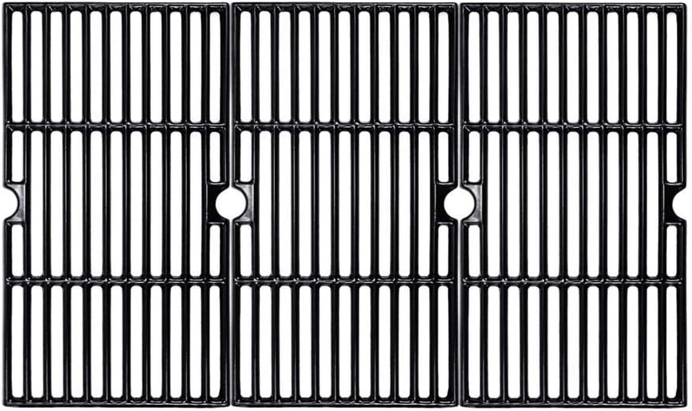 Cast Iron Grill Cooking Grid Grate Replacement Parts for Charbroil 463420508, 463420509, 463420511, 463436213, 463436214, 463436215, 463440109, 463441312, 463441514, 463461613 & Thermos 461442114